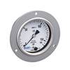 Membraantrommel manometer Type 1481C roestvaststaal R63 meetbereik -400 - 0 mbar procesaansluiting messing 1/4" BSPP